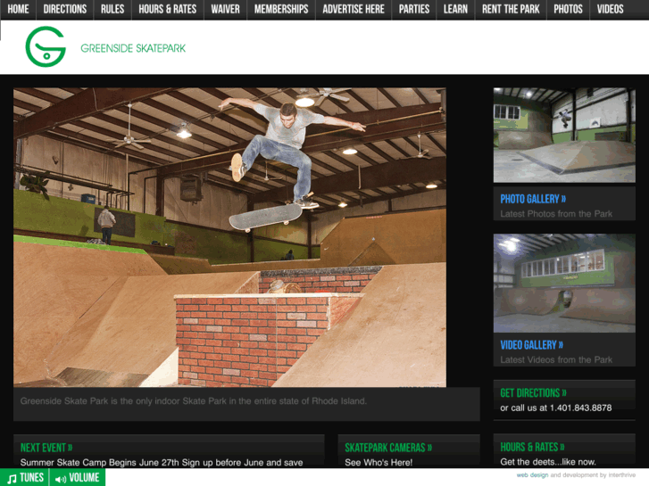 www.greensideskatepark.com