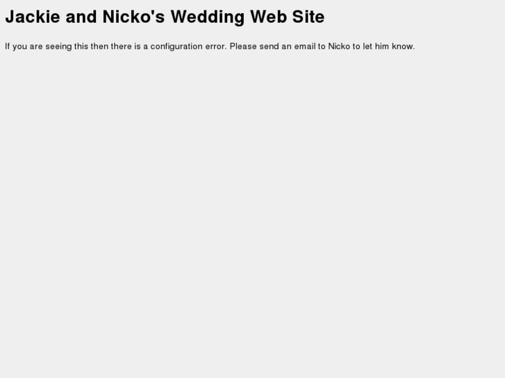 www.jackieandnicko.org