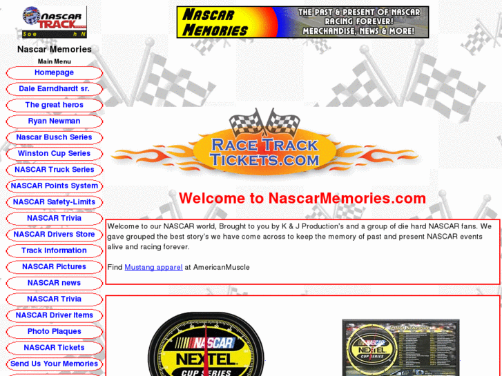 www.nascarmemories.com