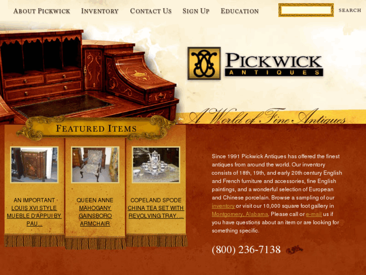 www.pickwickantiques.com