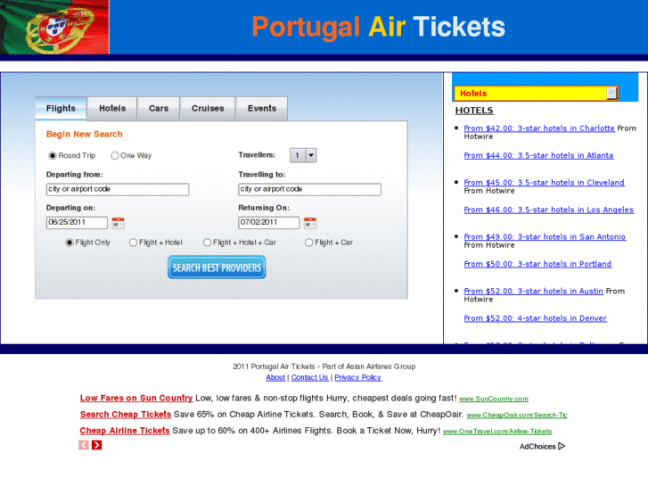 www.portugalairtickets.com