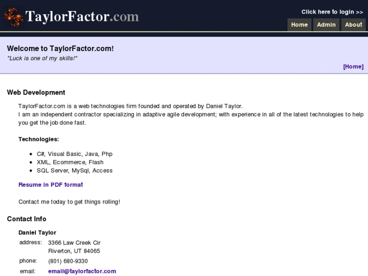 www.taylorfactor.net