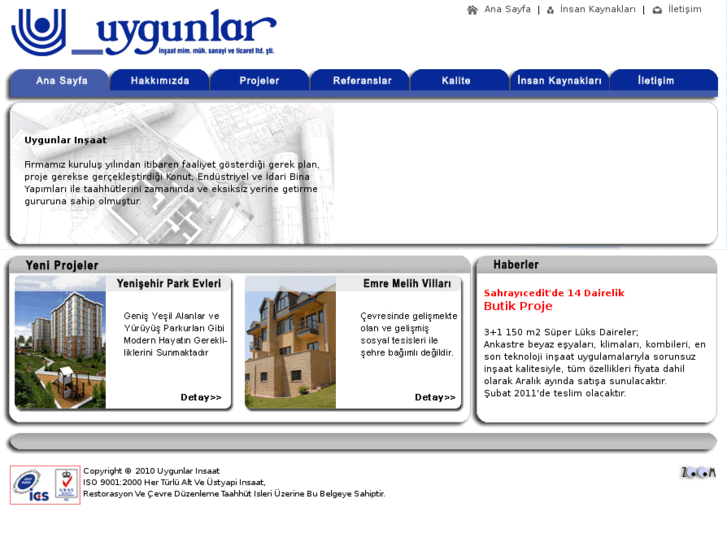 www.uygunlarinsaat.com