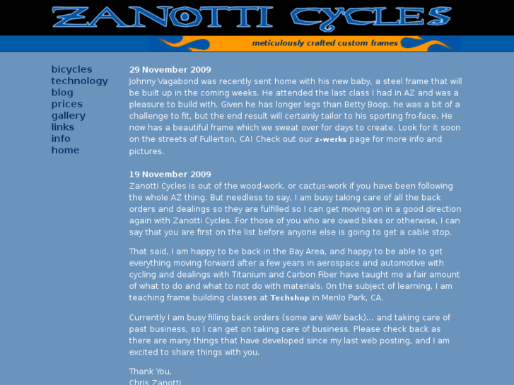 www.zanotticycles.com