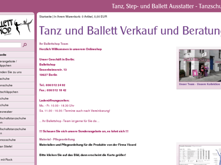 www.ballettshop.de