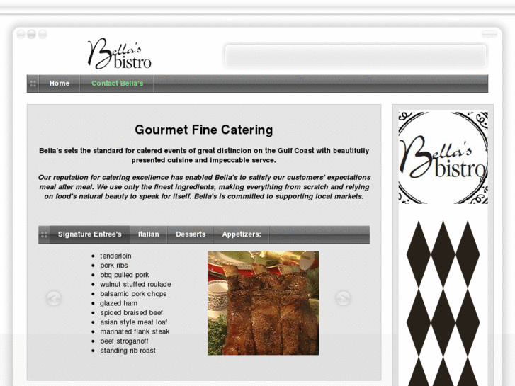 www.bellasbistromenu.com