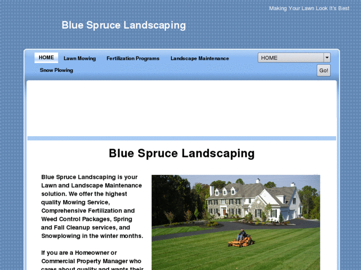 www.bluesprucelandscaping.com