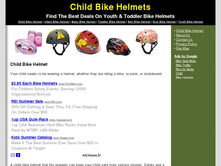 www.childbikehelmet.net