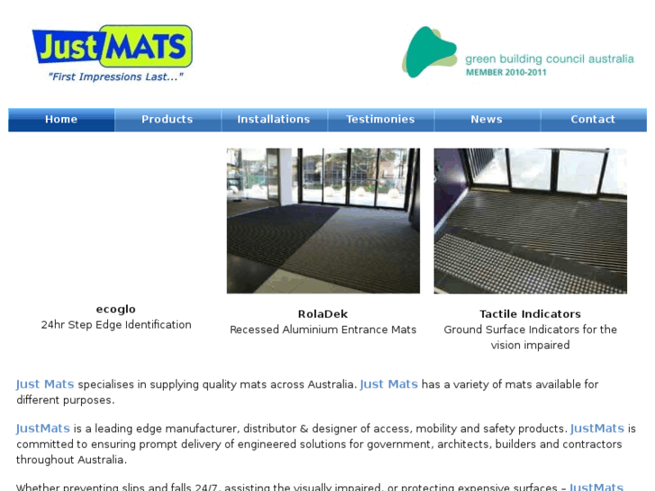 www.justmats.com.au