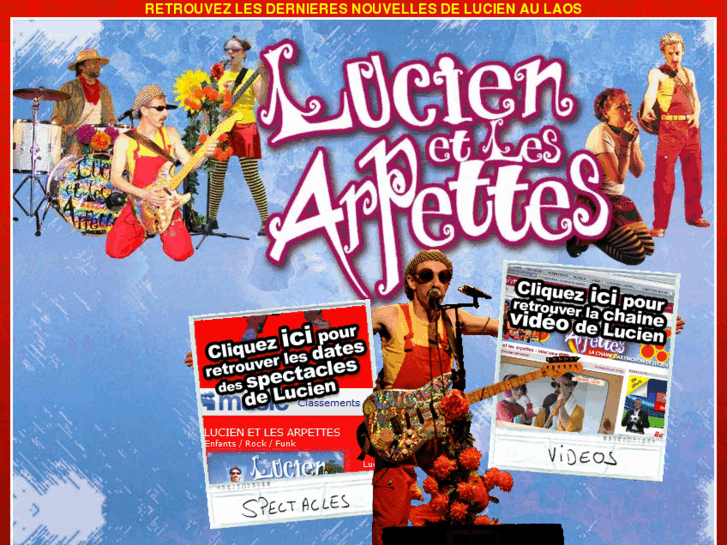 www.lucienetlesarpettes.fr