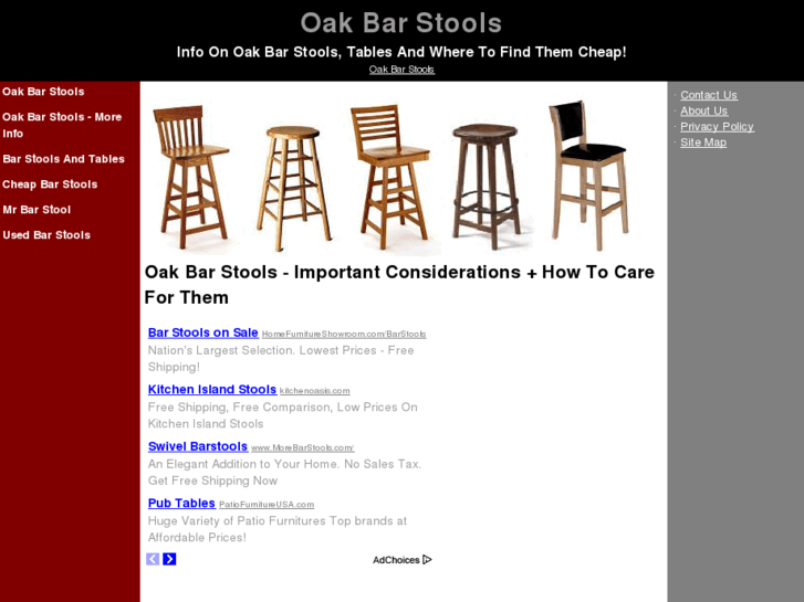 www.oakbarstools.org