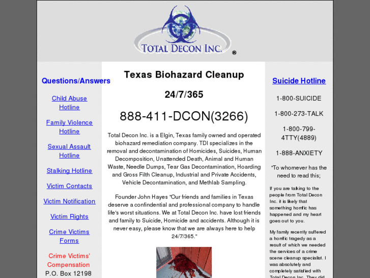 www.texasbiohazard.com