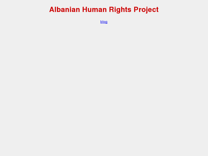 www.albanianhumanrightsproject.org