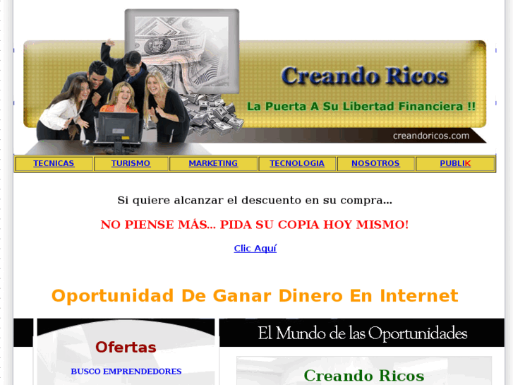 www.creandoricos.com