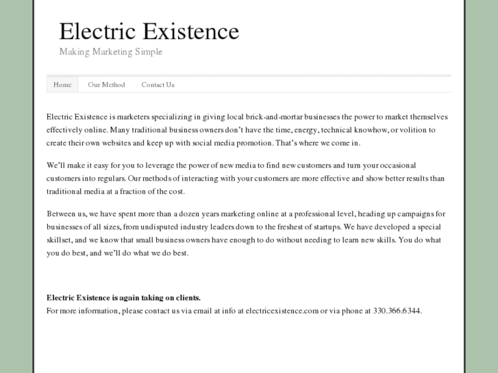 www.electricexistence.com