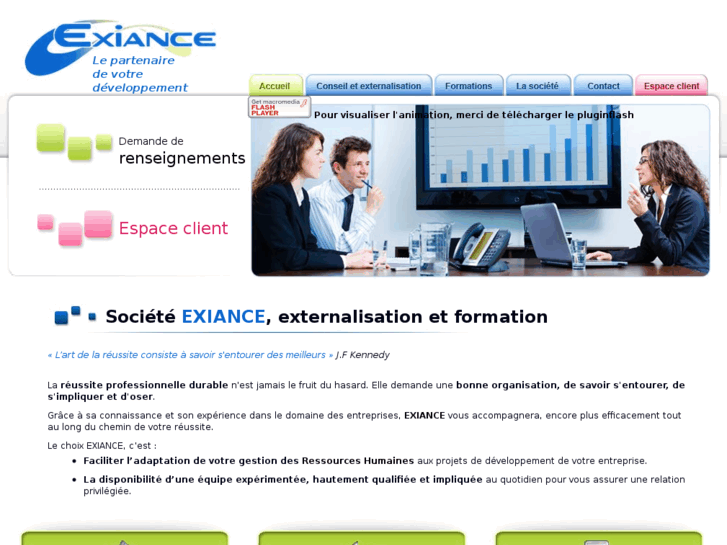 www.exiance.net