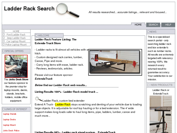 www.ladder-rack-search.com