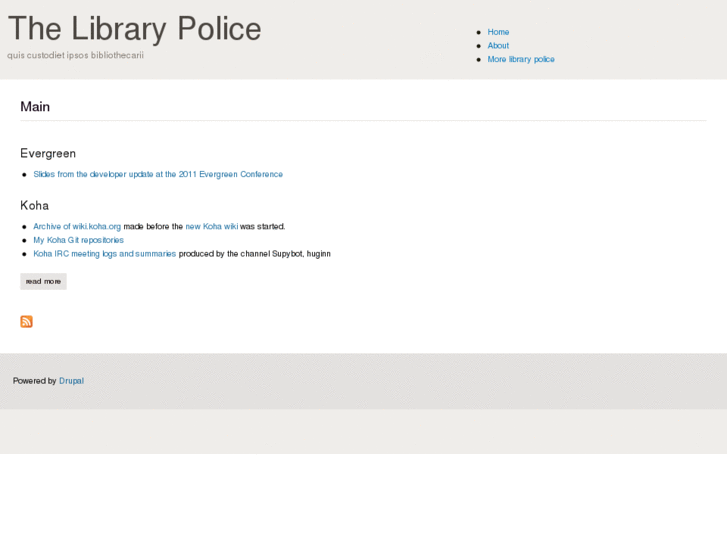 www.librarypolice.com