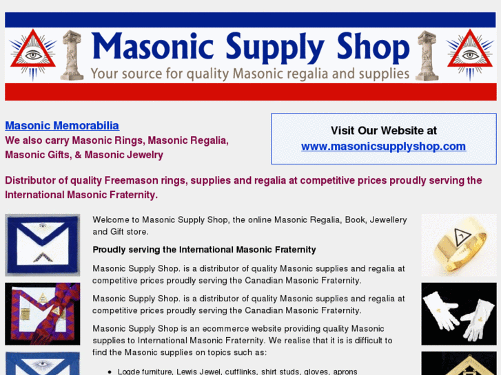 www.masonicmemorabilia.com