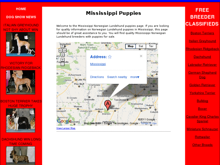 www.mississippipuppies.info