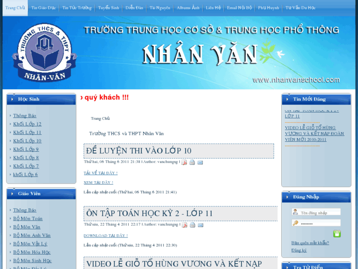 www.nhanvanschool.com