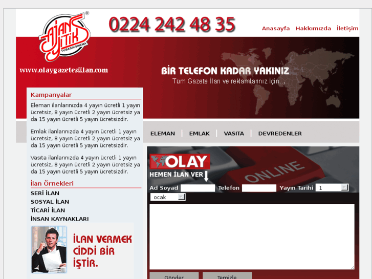 www.olaygazetesiilan.com