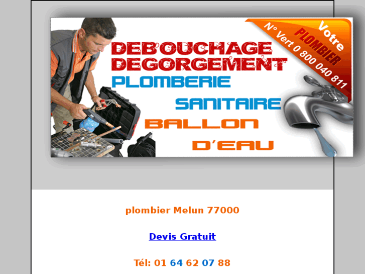 www.plombier-melun.com