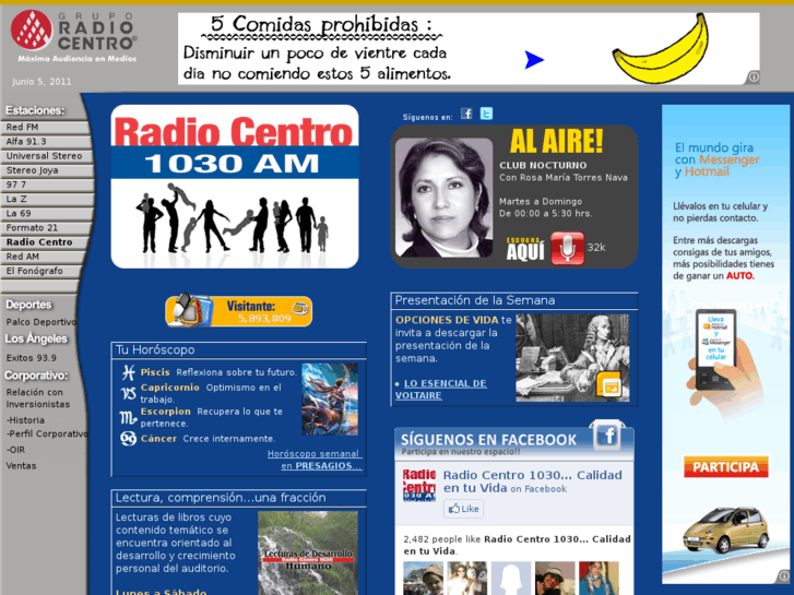 www.radiocentro1030.com.mx