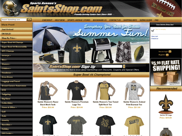 www.saintsmerchandise.net