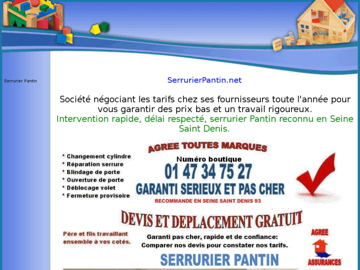 www.serrurierpantin.net