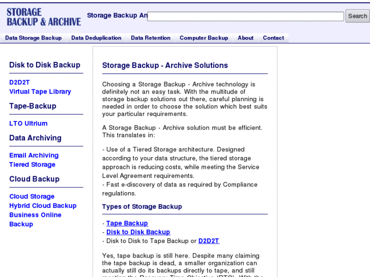 www.storage-backup-archive.com