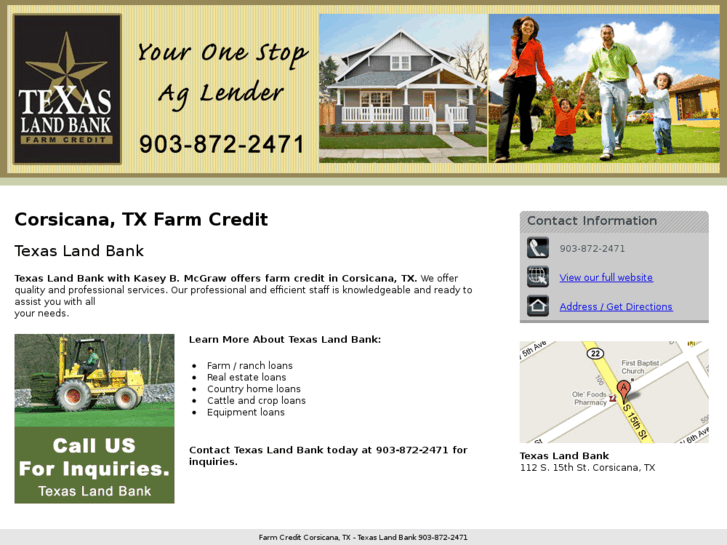 www.texaslandbankcorsicana.com