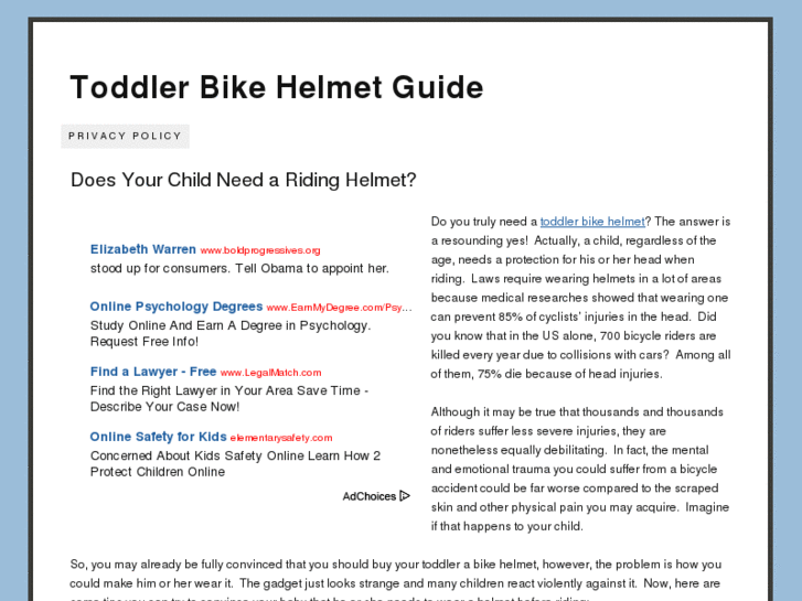 www.toddlerbikehelmet.org