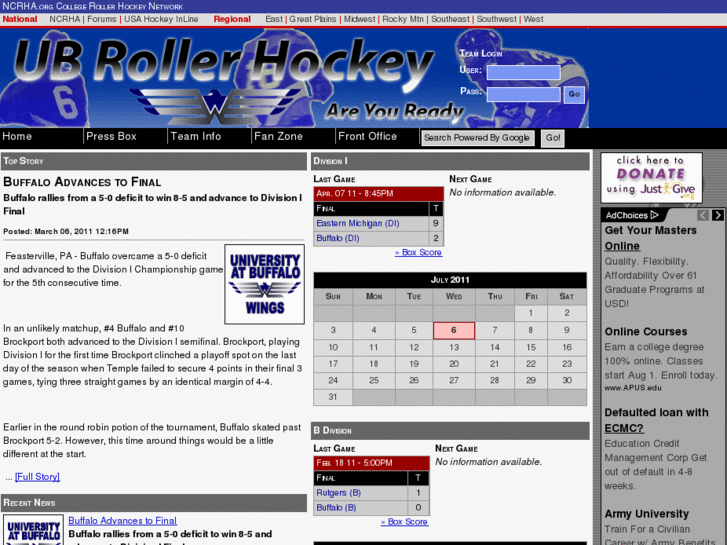 www.ubrollerhockey.com