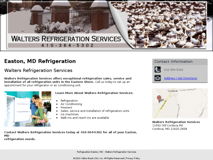 www.waltersrefrigerationservicesmd.com