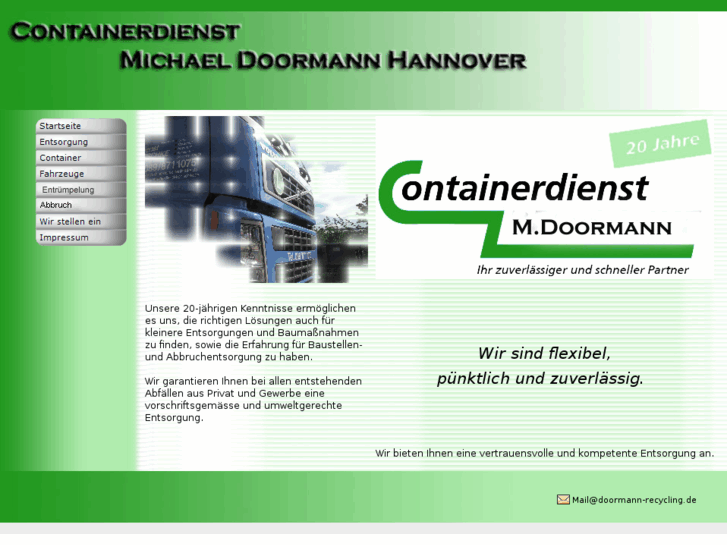 www.doormann-containerdienst.com