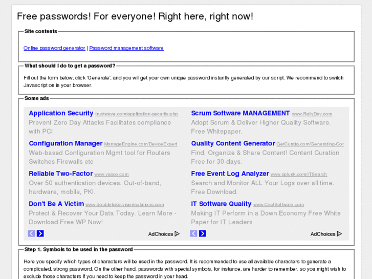 www.freepasswordgenerator.com
