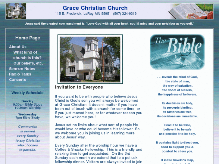 www.gracechristianleroy.com