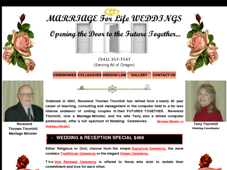 www.marriageforlifeweddings.org