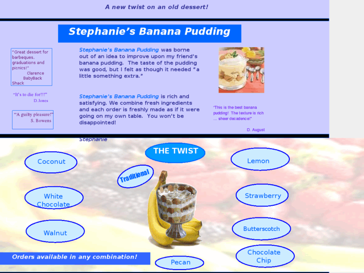 www.stephaniesbananapudding.com