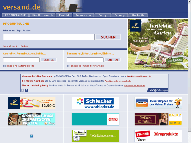 www.versand.de