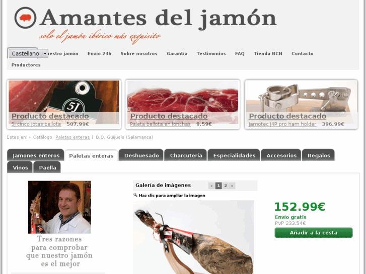 www.amantesdeljamon.es