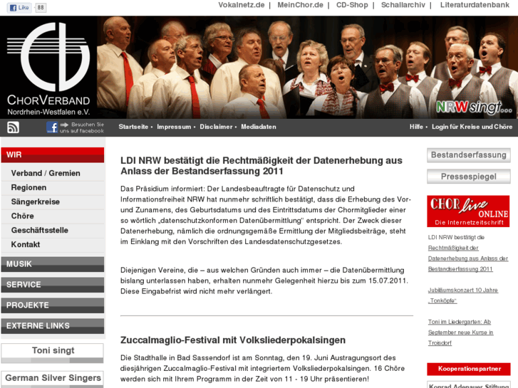 www.chorverband-nrw.de