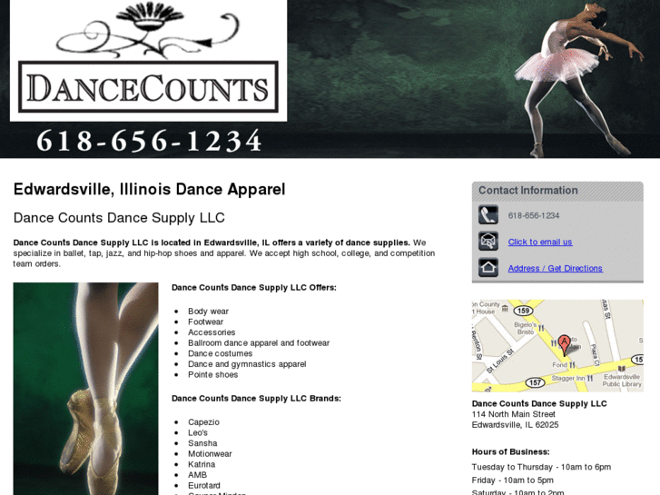 www.dancecountsdancesupply.com