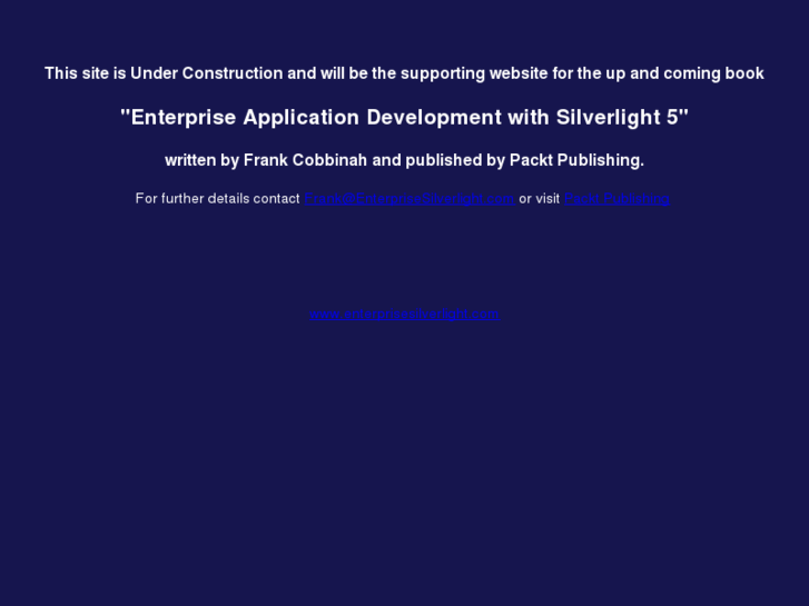 www.enterprisesilverlight.com