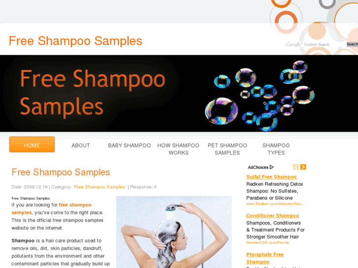 www.freeshampoosamples.net