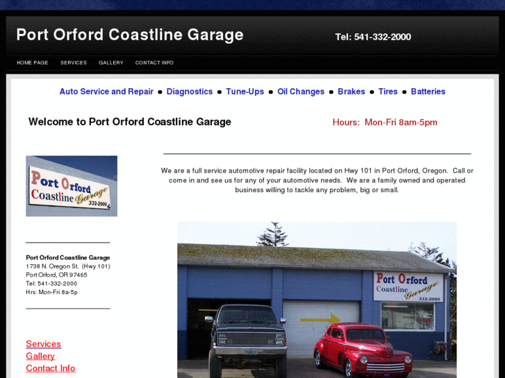 www.portorfordcoastlinegarage.com