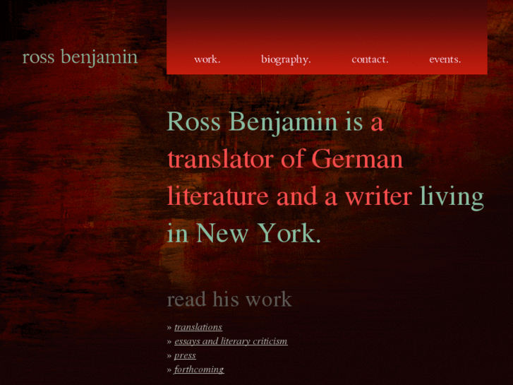 www.rossmbenjamin.com