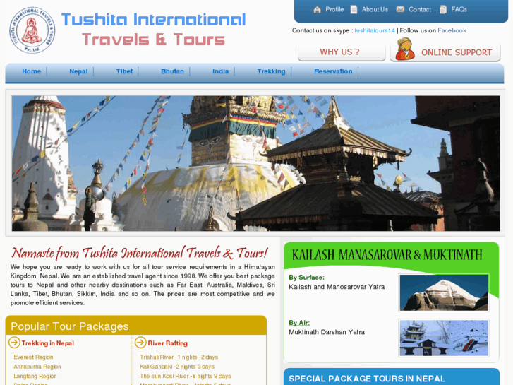 www.tushitatravels.com