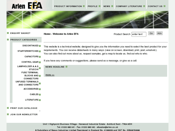 www.arlen-efa.co.uk